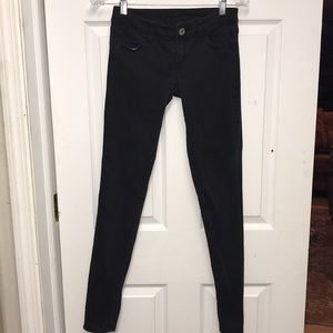 American Eagle Black Washed Out Denim Jeans